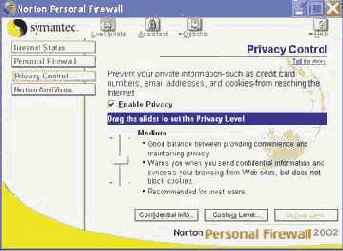 Privacy Control ( )